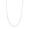Sterling Silver 50cm Rope Chain