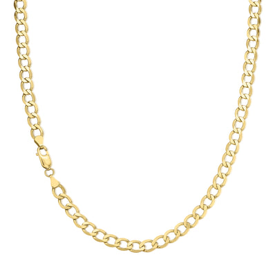 9ct Yellow Gold 60cm Long Curb 150 Guage Chain