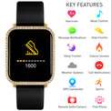 Reflex Active Black Stone Series 06 Full Touchscreen Smart Watch