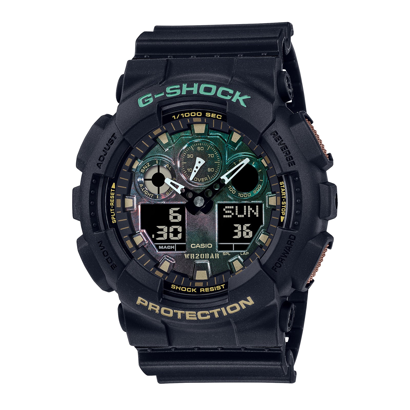 G shock ga 100cf 1a deals