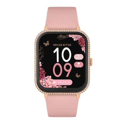 Reflex Active Pink Stone Set Smart Watch Series RA23-2192