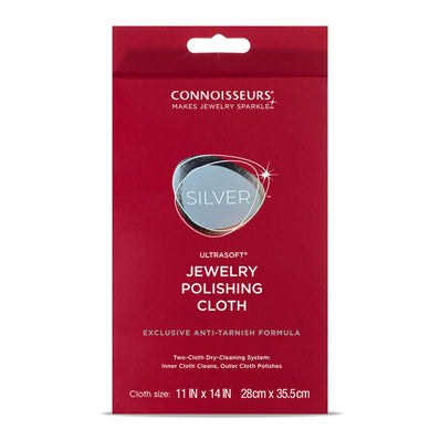 Connoisseurs Jewellery Cleaning Cloth Silver