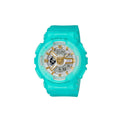 Baby-G BA110SC-2A Sea Glass Series Blue Resin 100WR Shock Resistant Watch
