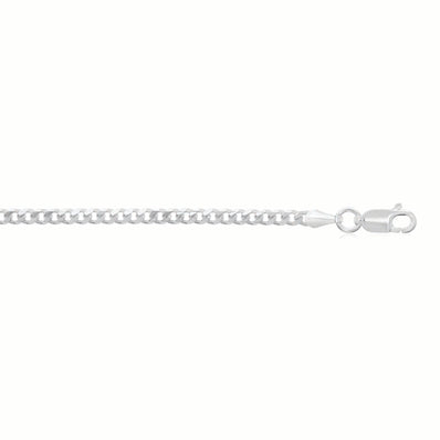 Sterling Silver 60cm Curb Chain