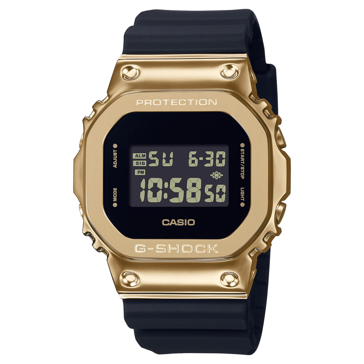 Casio G Shock Men s GM5600G 9 Black Gold Digital Watch GM5600G 9D