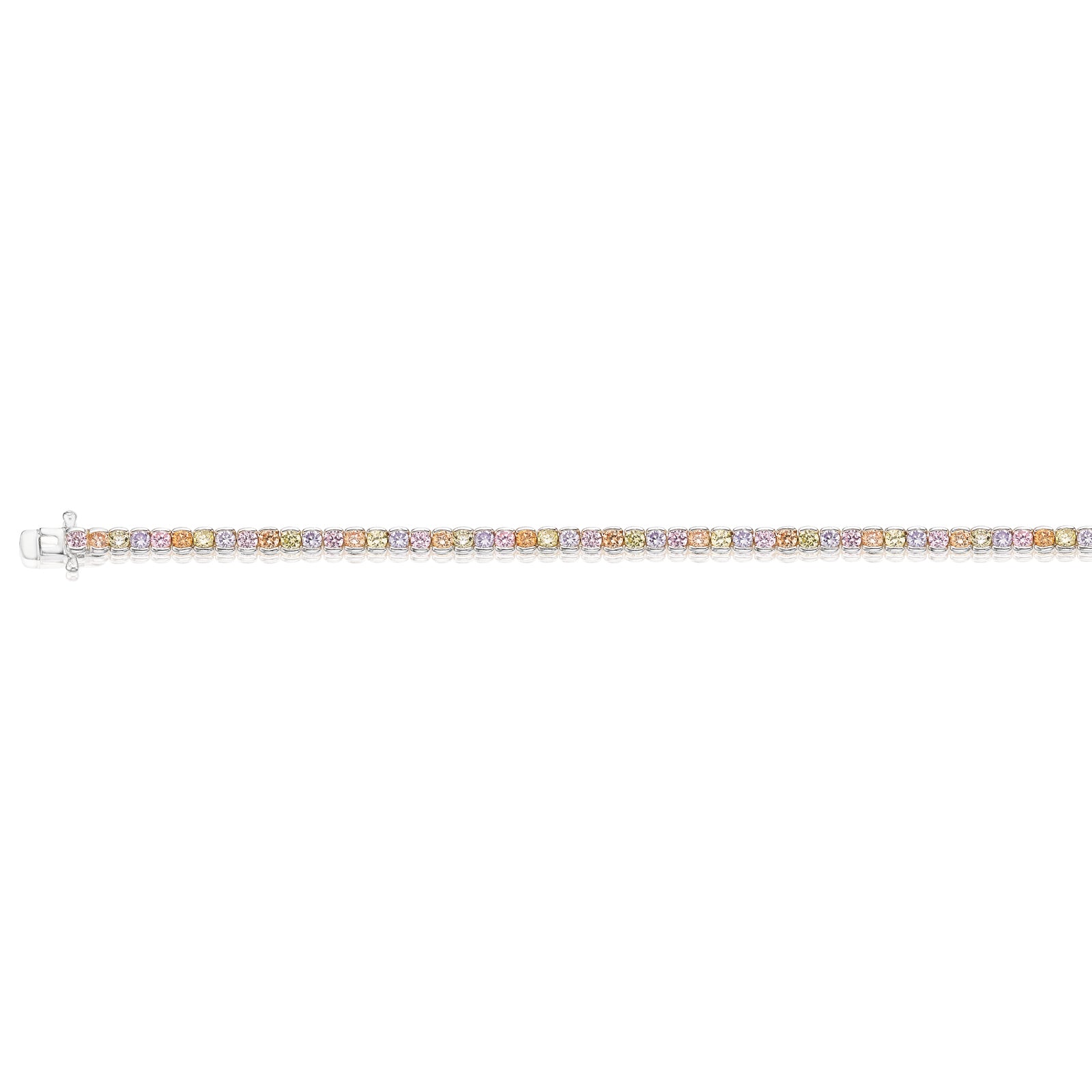 Coloured Cubic Zirconia tennis bracelet Coloured Cubic Zirconia tennis bracelet