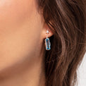 Thomas Sabo Ear Studs Blue Stone With Star