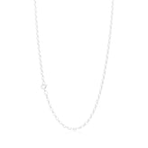 Sterling Silver 50cm Oval Belcher Chain