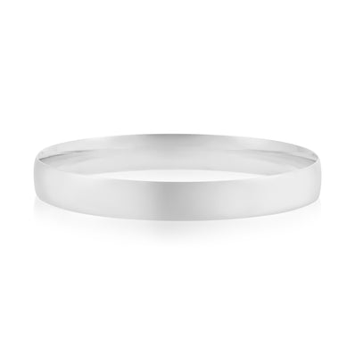 Sterling Silver 68X10mm Polished Bangle