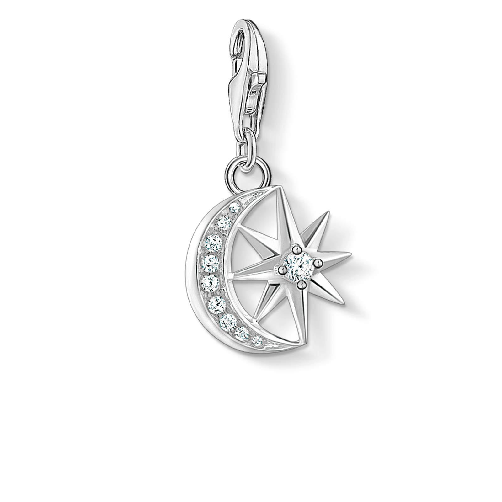 THOMAS SABO Charm Pendant Star & Moon
