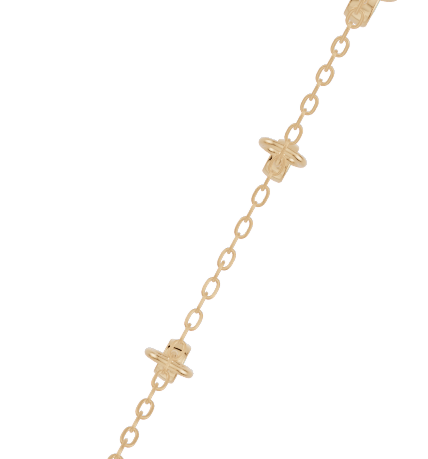 Personalised 6 Birthstones 45CM Necklace
