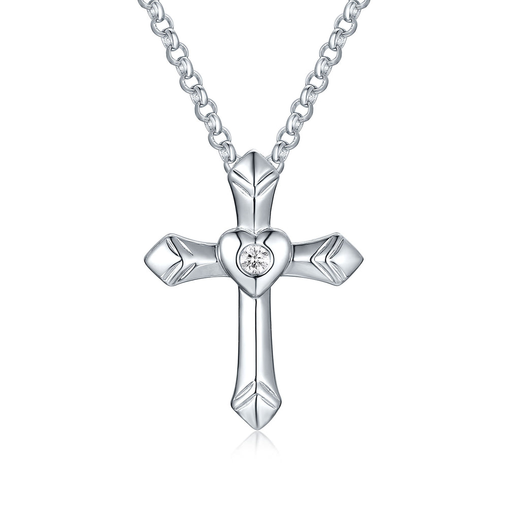 My First Diamond Kids Sterling Silver Round Brilliant Cut Diamond Set Zamels