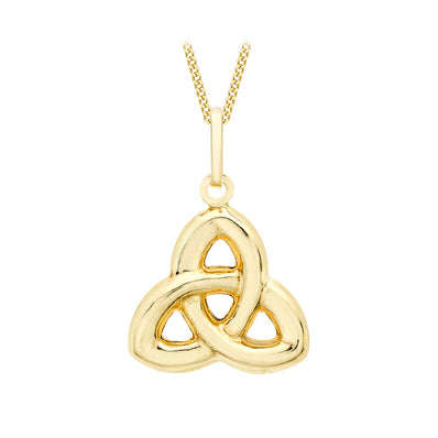 9ct Yellow Gold Celtic Knot Pendant