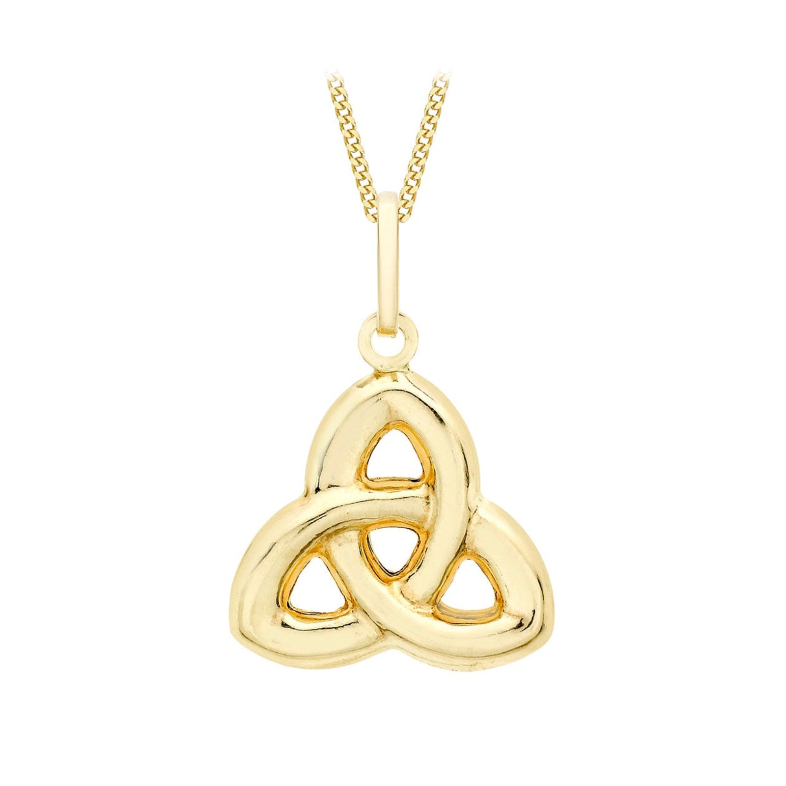 9ct Yellow Gold Celtic Knot Pendant