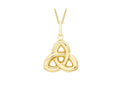 9ct Yellow Gold Celtic Knot Pendant