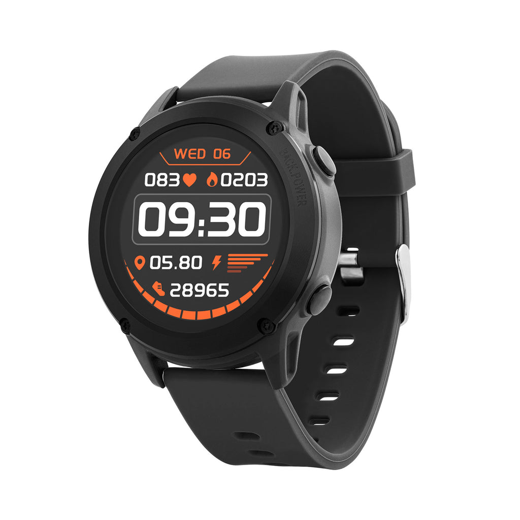 Reflex Active Series 18 Black Smart Watch