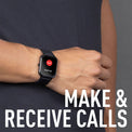 Reflex Active Series 17 Black Smart Watch & Earbud Bundle RA17-2162-TWS