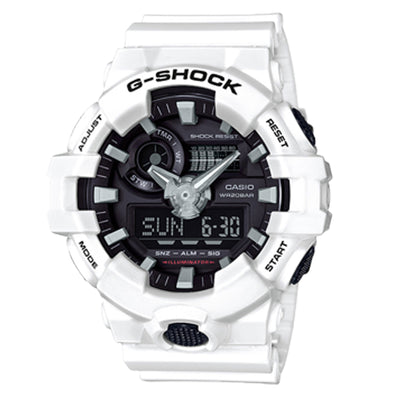 Casio G-Shock White Watch GA700-7A