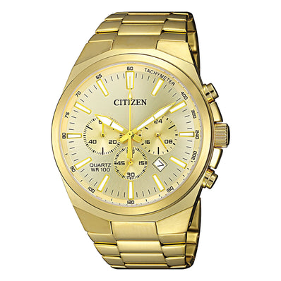 Citizen Men's Gold Stainless Watch AN8172-53P