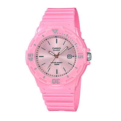 Casio Youth Pink Dial Analog Watch LRW200H-4E4