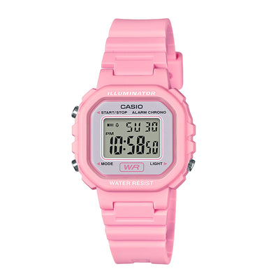 Casio Youth Pink Dial & Band Digital Watch LA20WH-4A1