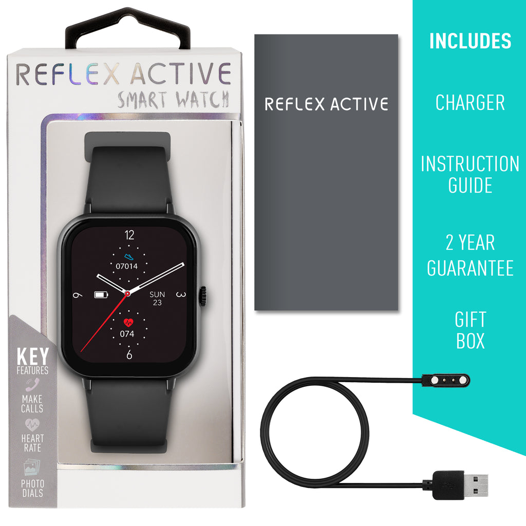 Reflex Active Series 23 Black Smart ,Watch RA23-2170