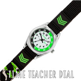 Tikkers Time Teacher Chevron Watch TK0154