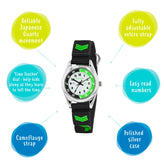 Tikkers Time Teacher Chevron Watch TK0154