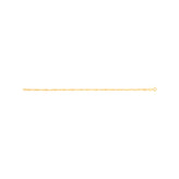 9ct Yellow Gold 19cm Singapore 50 Gauge Bracelet