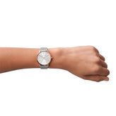Armani Exchange Three-Hand Stainless Steel Watch AX5537