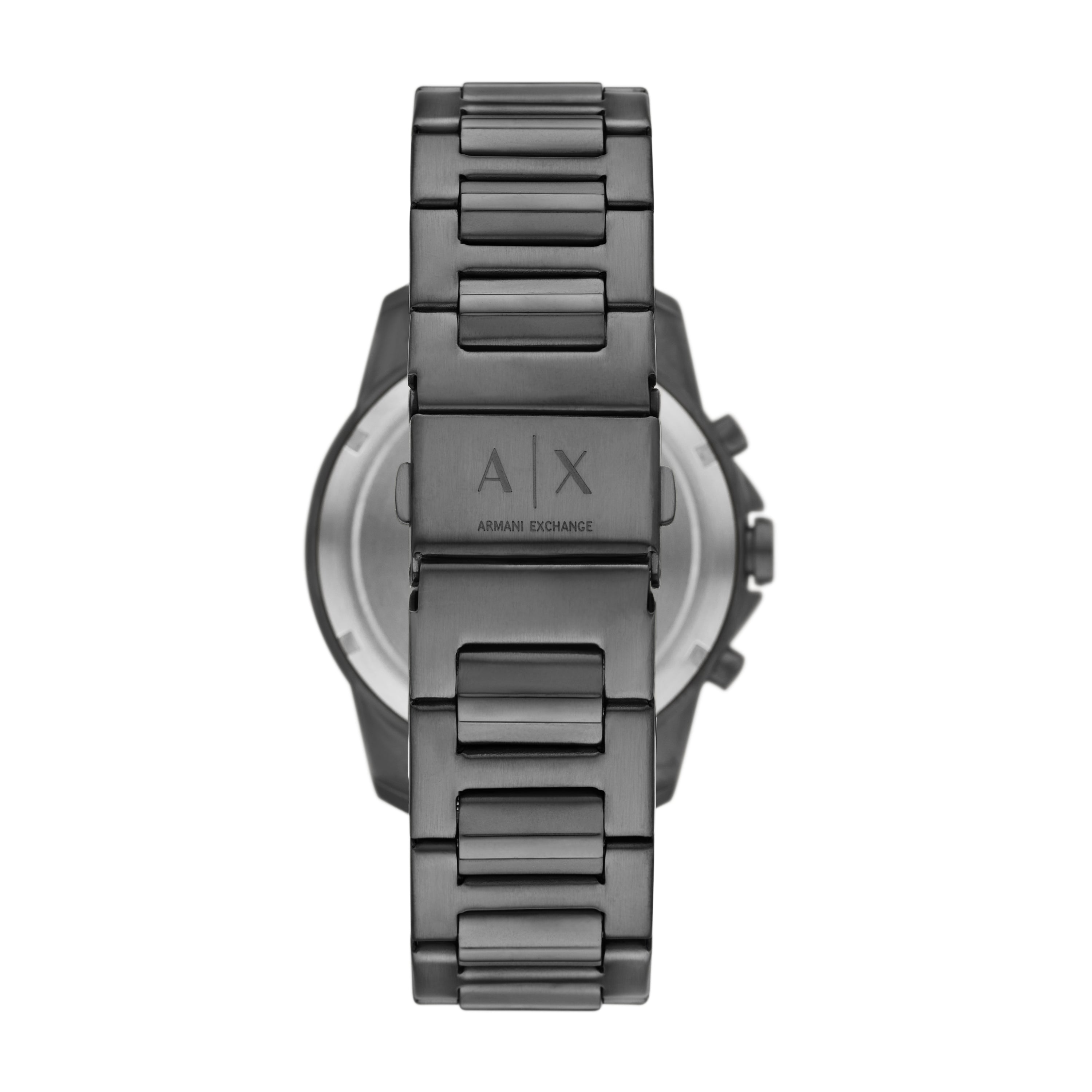 Armani Exchange Chronograph Gunmetal Stainless Steel Watch AX1765