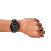 Armani Exchange Chronograph Black Stainless Steel Watch AX2164