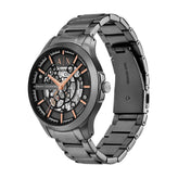 Armani Exchange Automatic Gunmetal Stainless Steel Watch AX2458