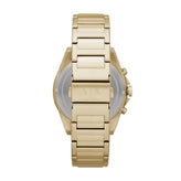 Armani Exchange Chronograph Gold-Tone Stainless Steel Watch AX2602