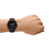 Armani Exchange Chronograph Black Stainless Steel Watch AX4183