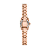 Michael Kors Lexington Three-Hand Rose Gold-Tone Stainless Steel Watch MK4863
