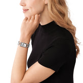 Michael Kors MK Empire Three-Hand Stainless Steel Watch MK7407