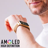 Reflex Active Series 30 Amoled Rose Gold Mesh Smart Watch RA30-4086