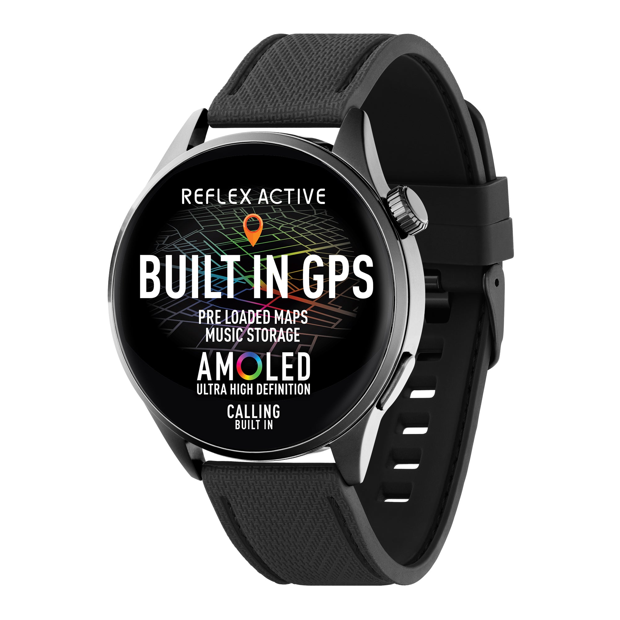 Reflex Active Montre Intelligente D'appel AMOLED Série 31 (35 Mm) Bracelet En RA31-4093 - First Class Watches™ A Reflex Active Montre Intelligente D'appel AMOLED Série 31 (35 Mm) Bracelet En RA31-4093 - First Class Watches™ A