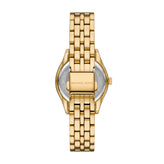 Michael Kors Harlowe Three-Hand Gold-Tone Stainless Steel Watch MK4870