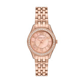 Michael Kor Harlowe Rose Gold Tone Watch MK4845