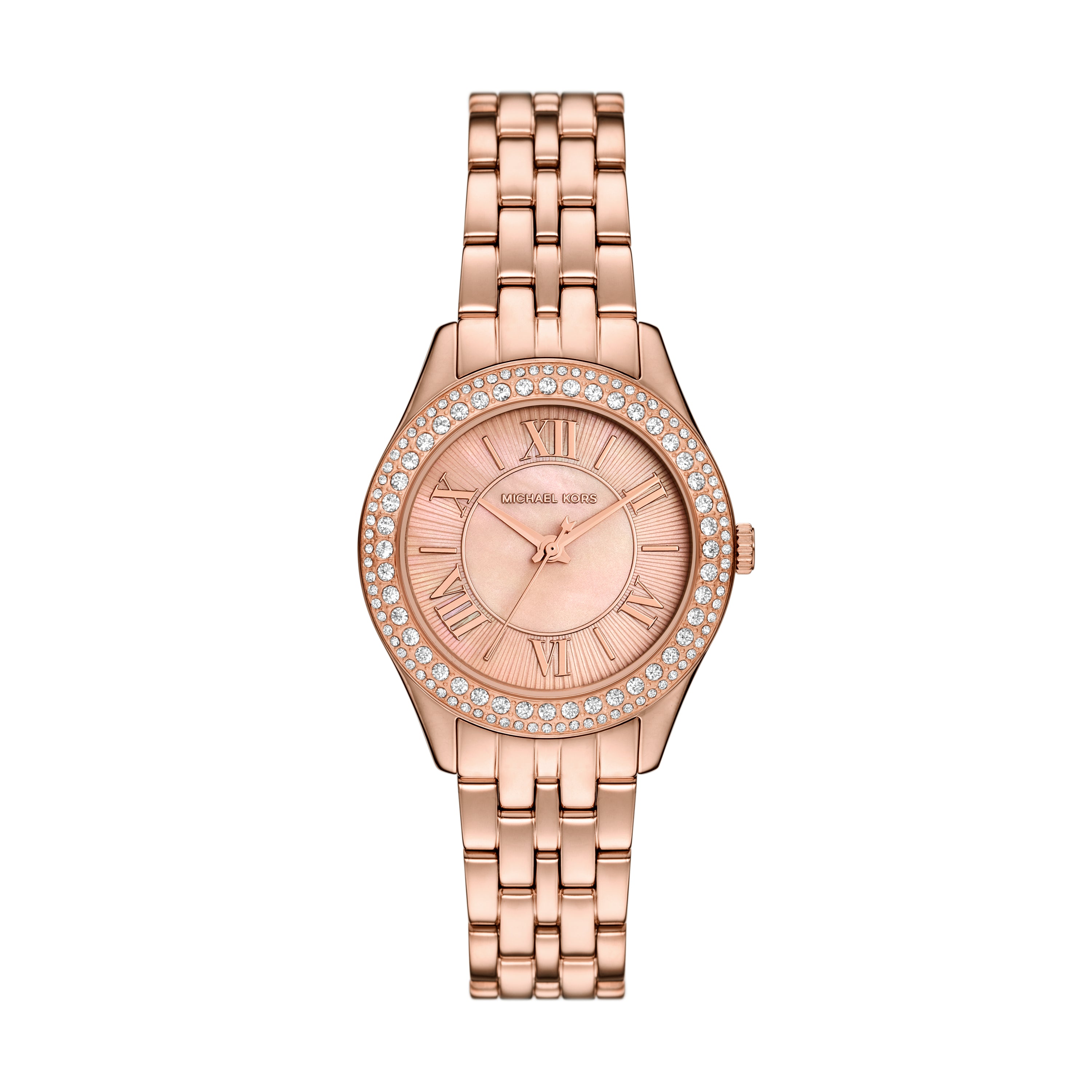 Michael Kor Harlowe Rose Gold Tone Watch MK4845