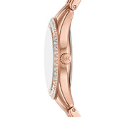 Michael Kor Harlowe Rose Gold Tone Watch MK4845