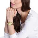 Michael Kors Bradshaw Gold Tone Watch MK5798