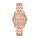 Michael Kors Mini Bryant Pavé Rose Gold Tone Watch MK7531