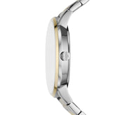 Armani Exchange Three-Hand Two-Tone Stainless Steel Watch and Bracelet Box Set AX7156SET