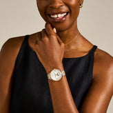 Fossil Jacqueline Sun Moon Two-Tone Watch ES5166