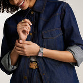 Fossil Raquel Three-Hand Date Stainless Steel Watch ES5401