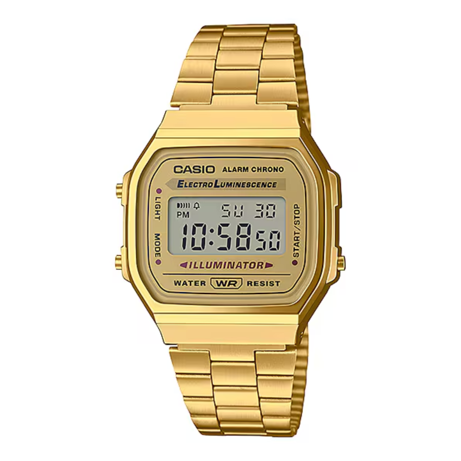 Casio Vintage Digital Watch A168WG-9W