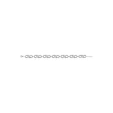 Sterling Silver Cubic Zirconia Infinity Bracelet